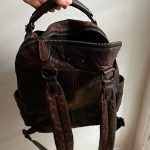 Frye Leather Backpack
